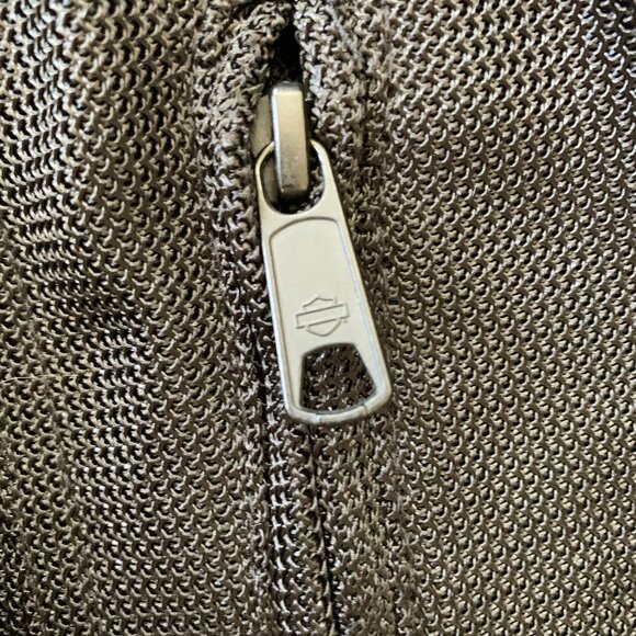 New Harley-Davidson Men's Trenton Colorbocked Mesh Riding Jacket Black  TALL 2XL - Picture 5 of 10